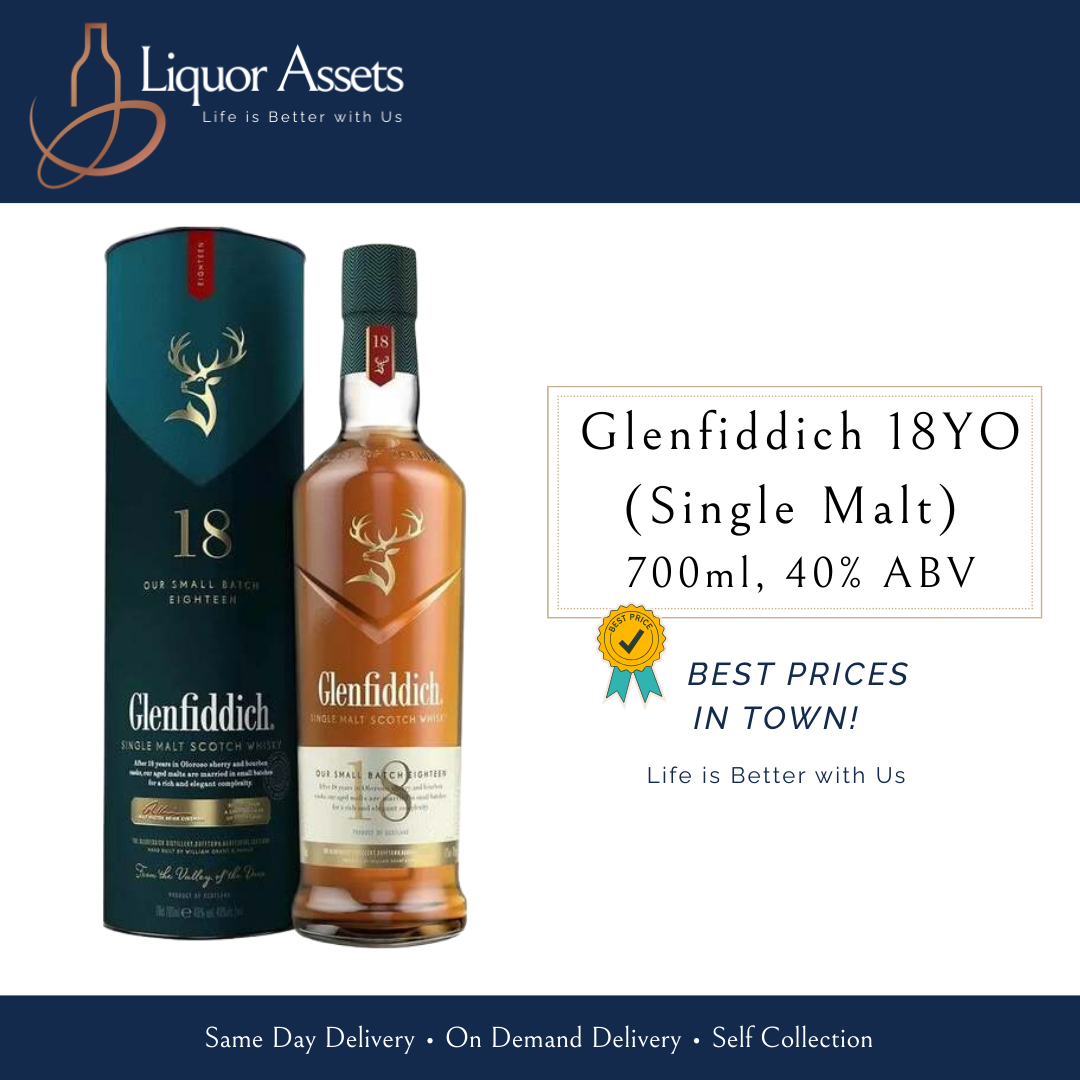 Glenfiddich 18 Year Old 700ml | Liquor Assets