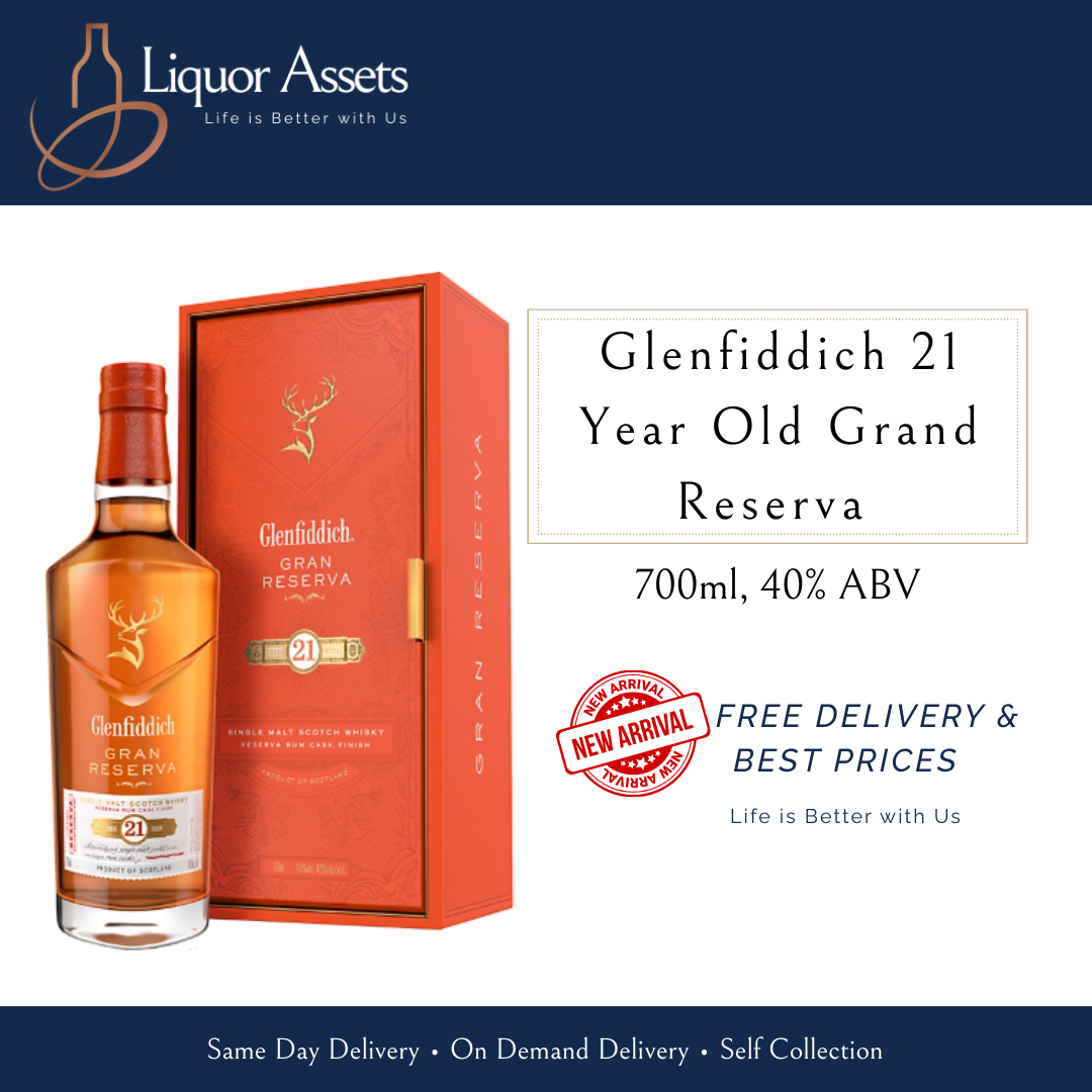 Glenfiddich 21 Year Old Grand Reserva with Box